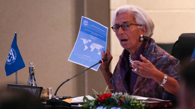 Direktur Pelaksana Dana Moneter Internasional (IMF), Christine Lagarde