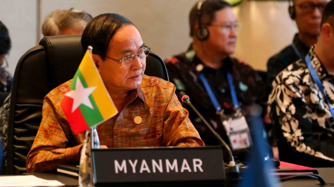 Presiden Myanmar, U Win Myint