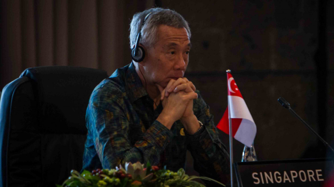 El primer ministro de Singapur, Lee Hsien Loong