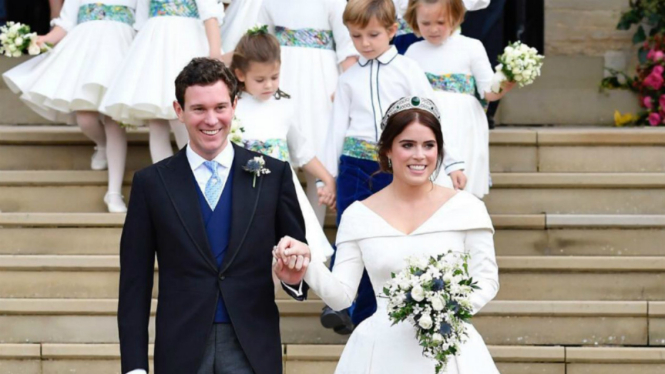 Pernikahan Putri Eugenie dan Jack Brooksbank