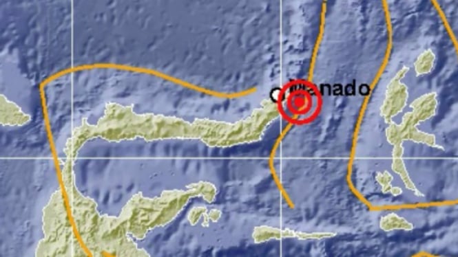 Gempa di Bitung, Sulawesi Utara