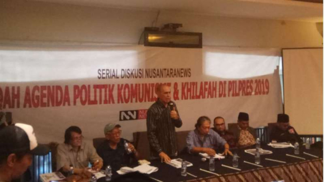 Diskusi 'Membedah Agenda Politik PKI dan Khilafah' di Jakarta