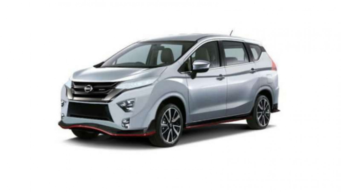 Rendering kembaran Xpander dari Nissan.