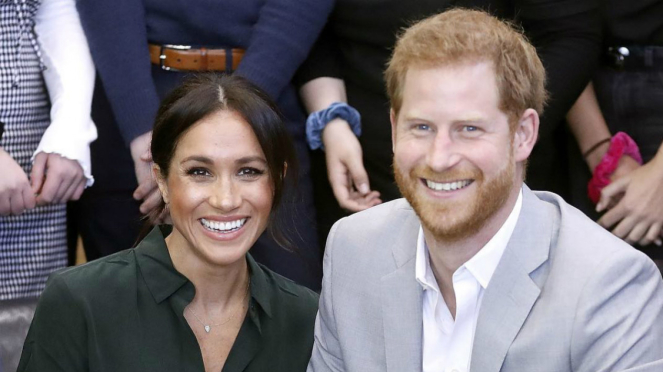 Meghan Markle dan Pangeran Harry.