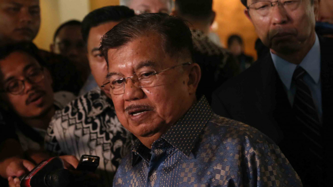 Ketua Dewan Pengarah Tim Kampanye Nasional (TKN) Joko Widodo-Ma'ruf Amin, Jusuf Kalla.