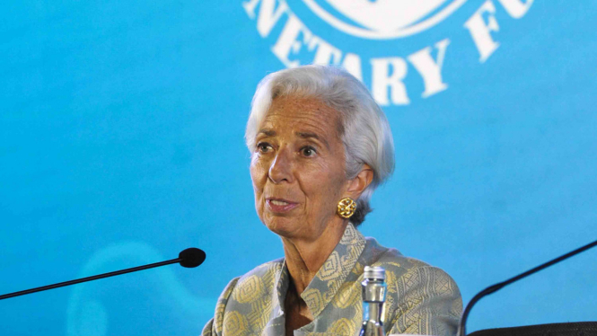 Direktur Pelaksana Dana Moneter Internasional (IMF), Christine Lagarde