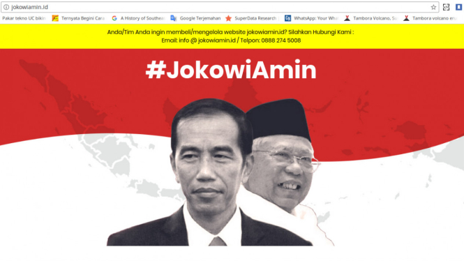 Domain Jokowiamin.id