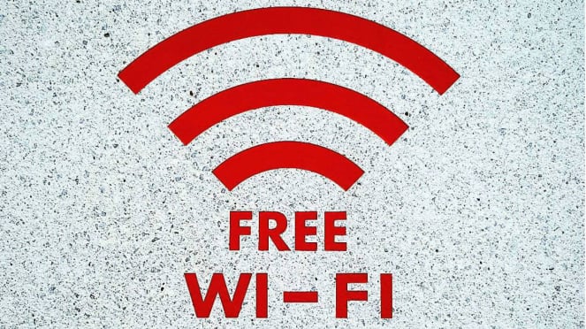 Wifi gratis (free wifi).