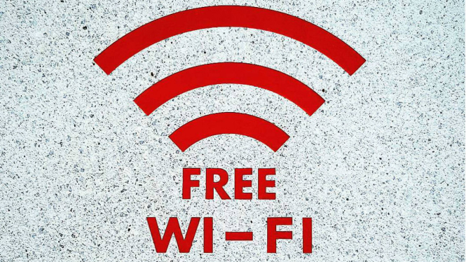 Wifi gratis (free wifi).