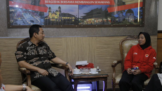 Walikota Hendi Berikan Bonus Atlet Paralympic Peraih Perak Asal Kota Semarang