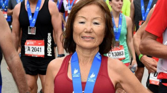 Pelari Boston Marathon, Jeannie Rice
