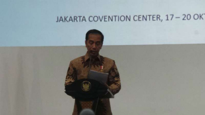 Presiden Jokowi membuka Kongres Perhimpunan Rumah Sakit Indonesia