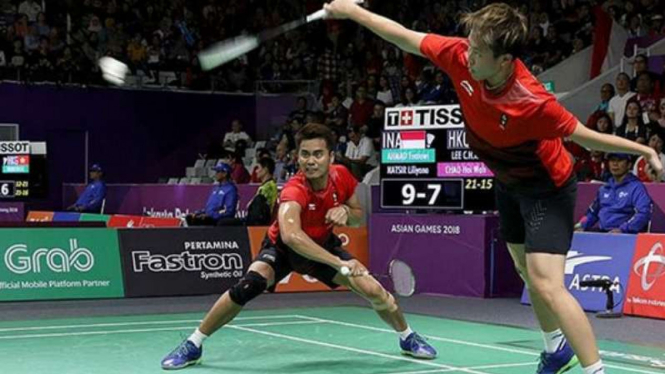 Tontowi Ahmad dan Liliyana Natsir.