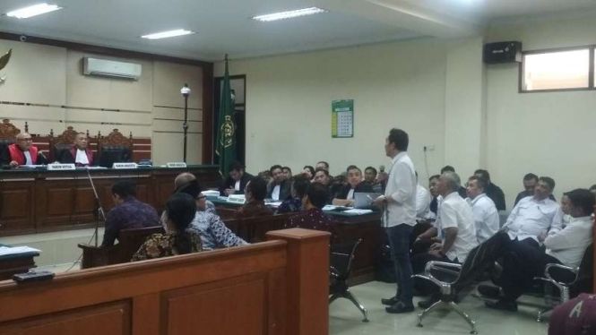 Sidang suap DPRD Malang di Pengadilan Tipikor Surabaya