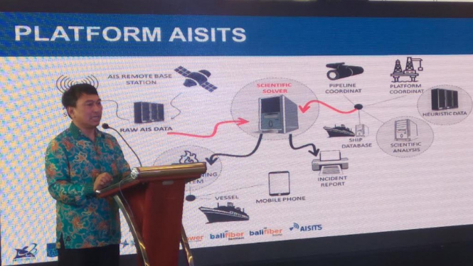 ITS bersama Kemenristek meluncurkan Automatic Identification System ITS