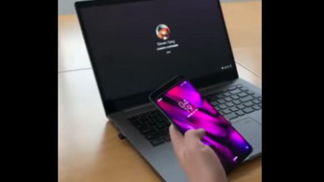 Xiaomi Mi Mix 3 diklaim bisa digunakan untuk membuka laptop