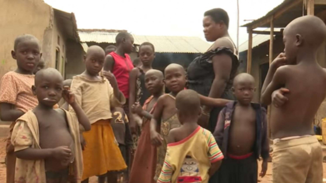 Mariam Nabatanzi asal Uganda yang telah melahirkan 44 anak.