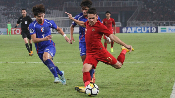 Piala Asia U19 Indonesia vs China Taipei