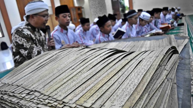 Aktivitas santri di pondok pesantren