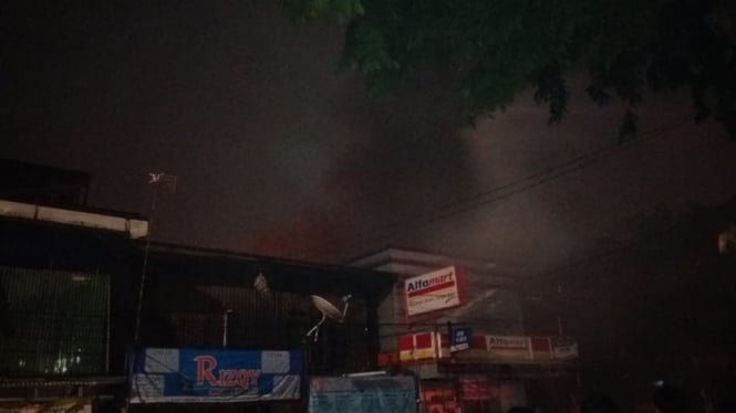 Kebakaran di Balai Pustaka Jakarta Timur 