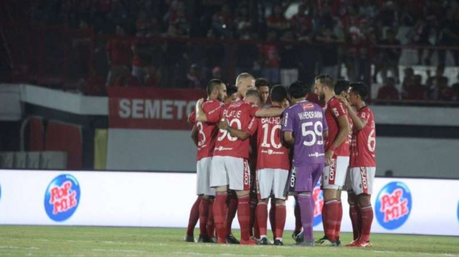 Para pemain Bali United di ajang Liga 1