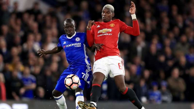 Pertandingan Chelsea kontra Manchester United