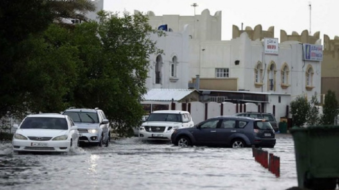 Banjir di Qatar