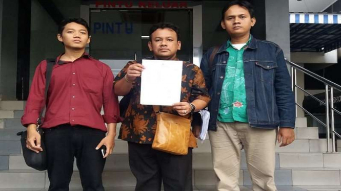 Kuasa hukum pelapor Jaksa KPK Hendra Apriyansyah 