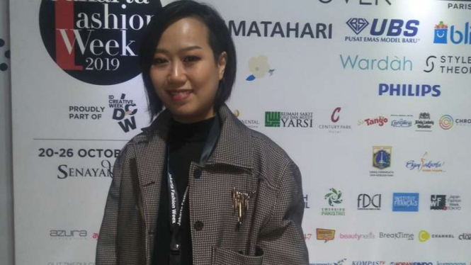 SheIla Agatha di Jakarta Fashion Week