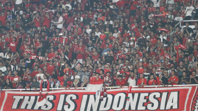 Suporter Timnas Indonesia