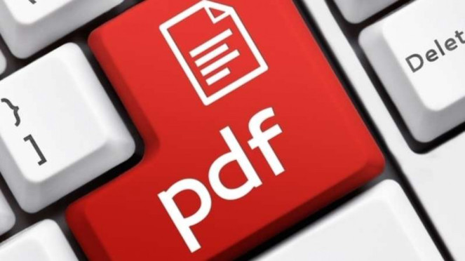 Portable Document Format atau PDF.