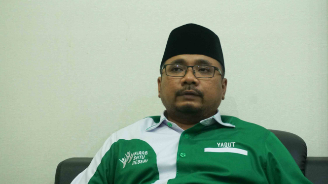 Ketua Umum PP GP Ansor, Yaqut Cholil Qoumas