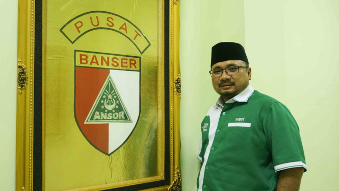 Ketua Umum PP GP Ansor, Yaqut Cholil Qoumas