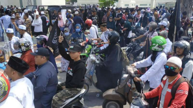 Aksi bela kalimat Tauhid di Medan