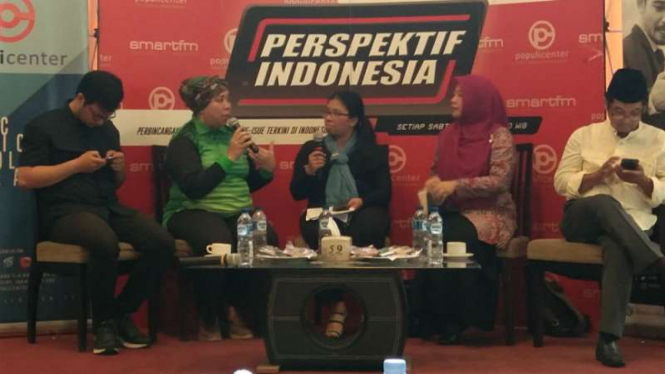 Ketua DPP PPP, Lena Maryana Mukti dalam sebuat diskusi di Jakarta.