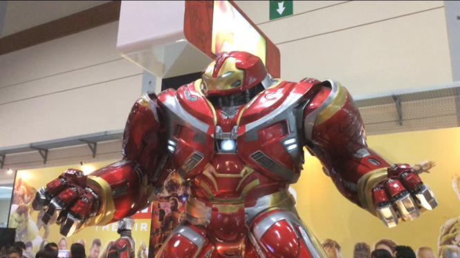 Hulkbuster di Indonesia Comic Con 2018