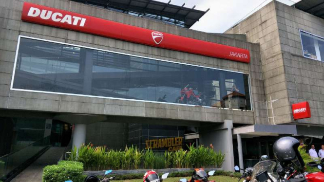 Ducati Flagship Store di Kemang, Jakarta Selatan