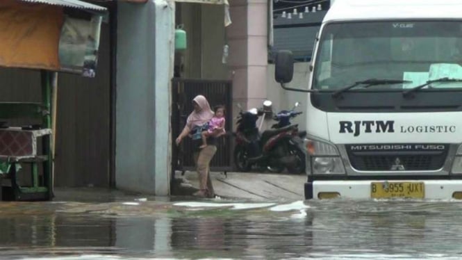 Banjir di Depok, 28 Oktober 2018