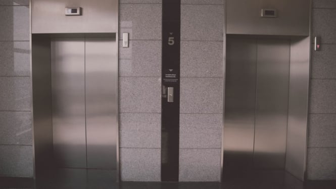 Ilustrasi lift.
