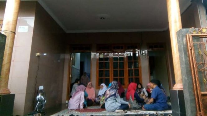 Rumah duka Herjuno Darpito, salah satu penumpang pesawat Lion Air JT 610