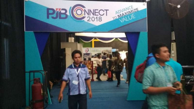Suasana PJB Connect di kantor PJB Jalan Ketintang Baru Surabaya, Jawa Timur, pada Selasa, 30 Oktober 2018.