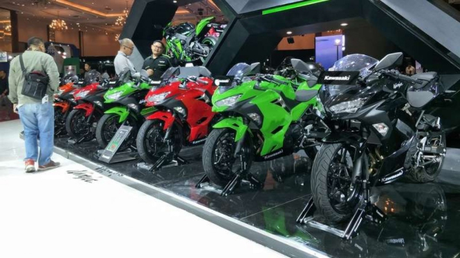 Kawasaki semarakkan ajang IMOS 2018.