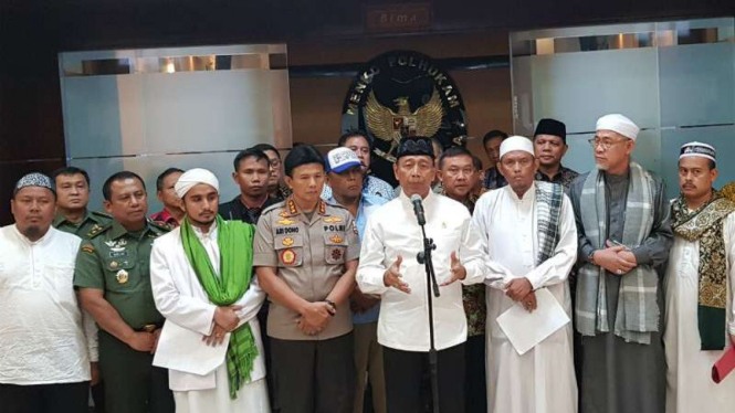 Menteri Koordinator Politik Hukum dan Keamanan Wiranto 