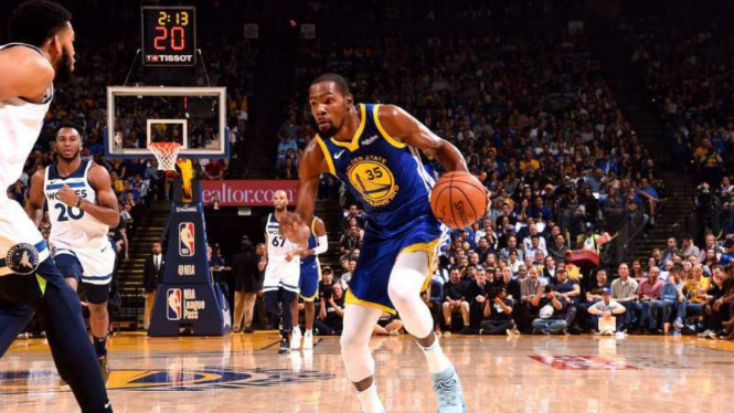 Pemain Golden State Warriors, Kevin Durant.