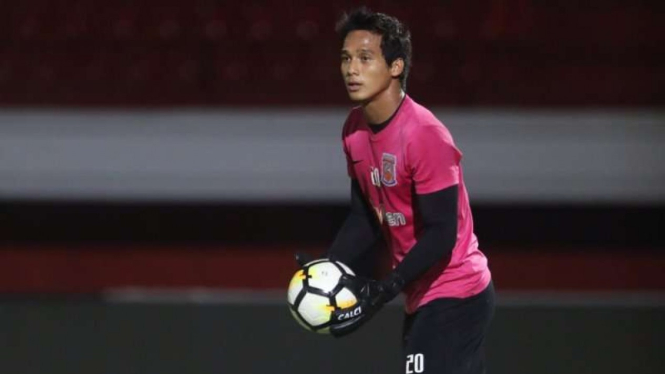 Penjaga gawang Borneo FC, Muhammad Ridho