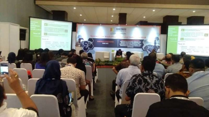 Workshop konstruksi Indonesia 2018.