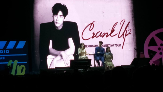 Fan meeting Lee Jong Suk di Jakarta.