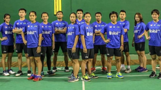 Skuat Indonesia di ajang Kejuaraan Dunia Bulutangkis Junior 2018