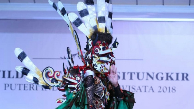 Kostum Nasional wakil Indonesia di Miss Supranational 2018