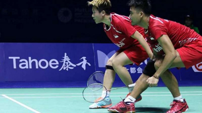 Tontowi Ahmad dan Liliyana Natsir.